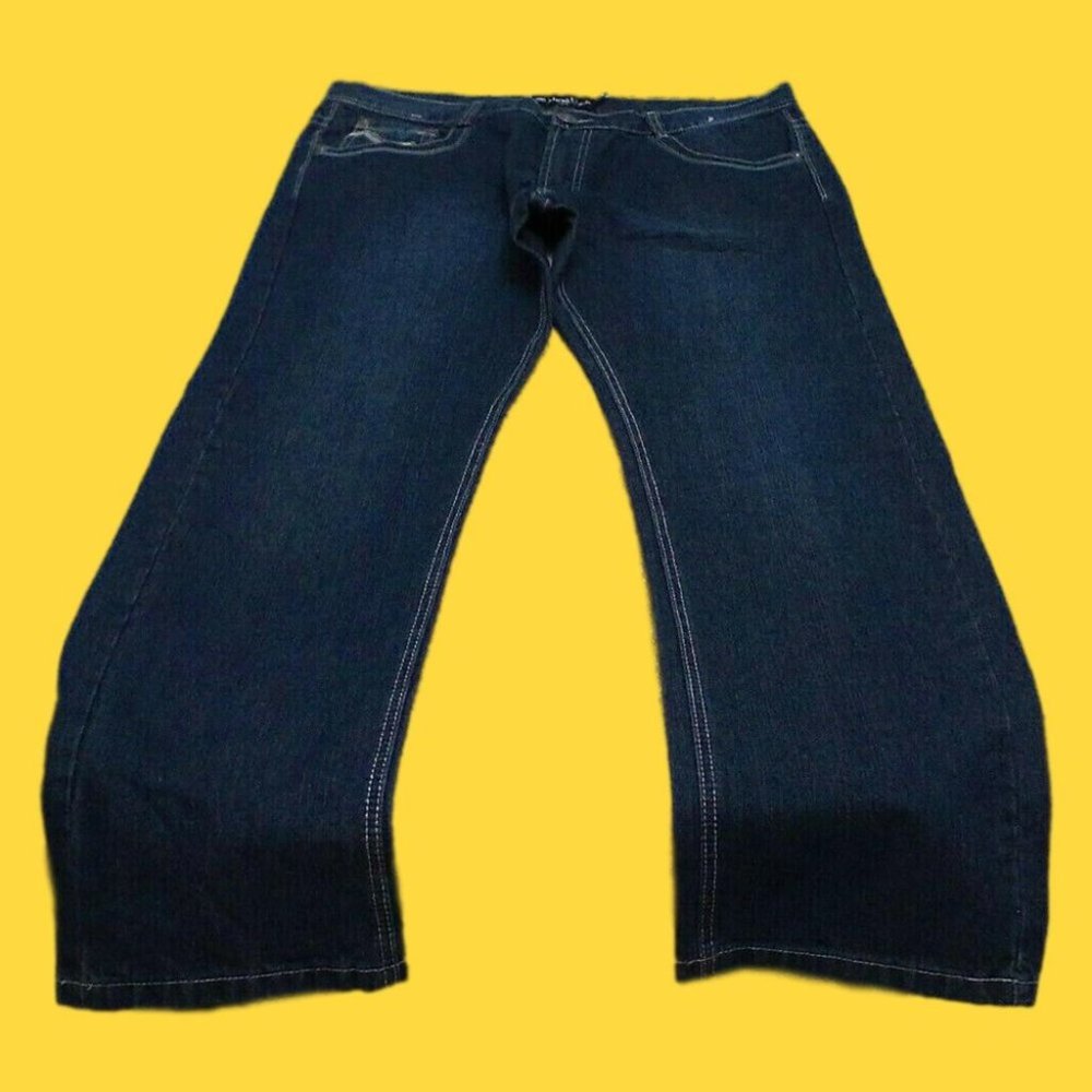 Marx & Dutch Unisex Jeans (40x32) Classic Fit Comfort Straight Legs Medium Wash - Picture 13 of 16